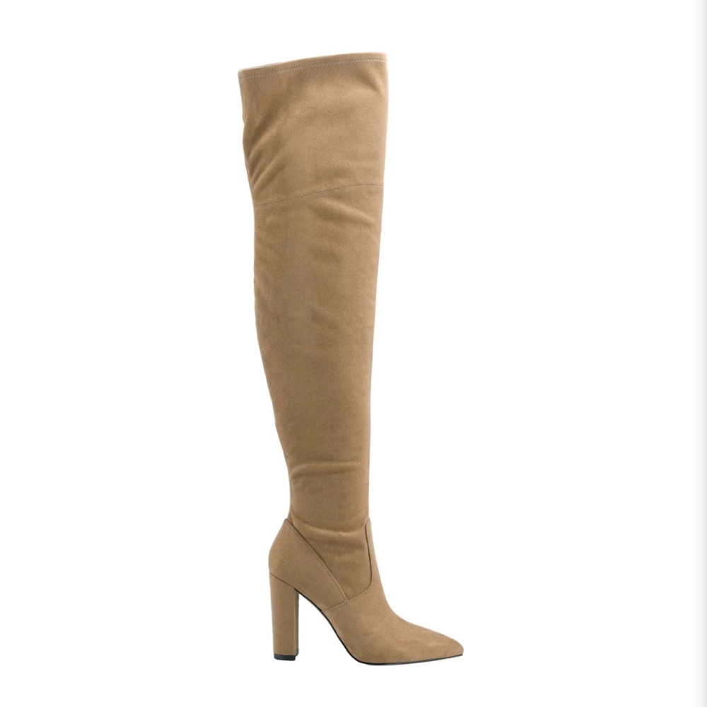 New Marc fisher over the knee garilyn boots brown size 6.5